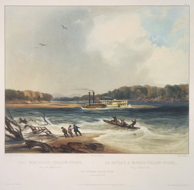 El Vapor Yellowstone de Karl Bodmer